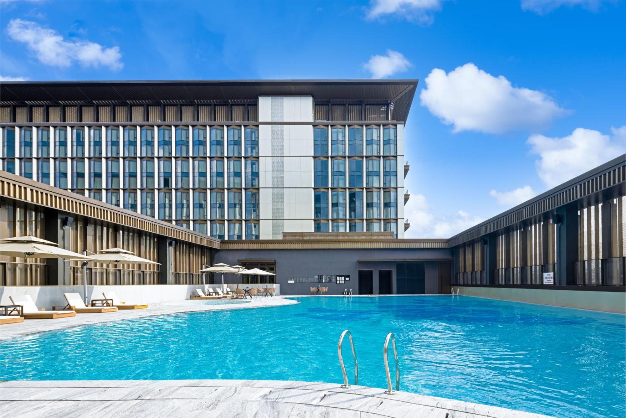 Hotel Element Guangzhou Baiyun Exterior foto